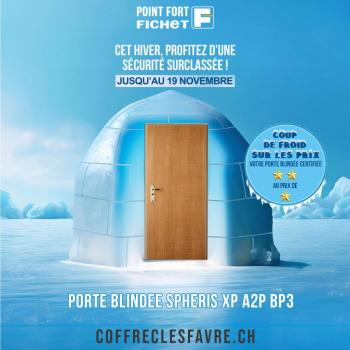 Offre Exclusive: Sécurisez votre chez-vous avec la Porte Blindée Spheris XP Fichet à Prix Exceptionnel!