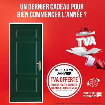 Offre exceptionnelle : TVA offerte sur les portes blindées Forstyl HIS