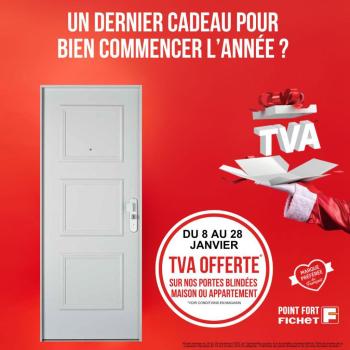 Offre Exclusive: TVA Offerte sur les Portes Blindées Spheris HIS de Fichet jusqu'au 28 janvier 2024!
