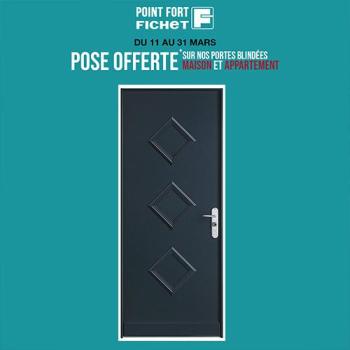 Protégez votre maison avec élégance : Forstyl S, la porte blindée pour votre maison, sécurité et pose offerte jusqu'au 31 mars !