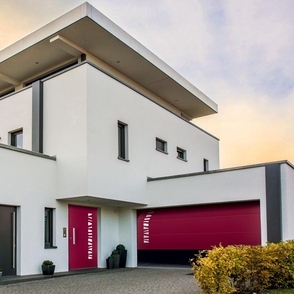 La porte de garage VALMY Fichet : isolation optimale et résistance certifiée contre l'effraction