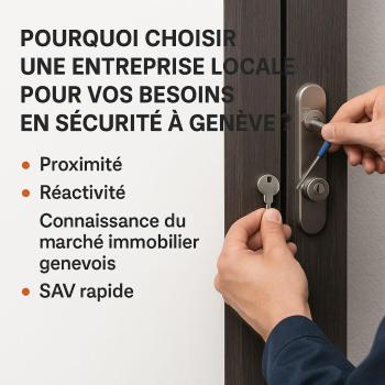 Optez pour une entreprise genevoise : la solution locale idéale pour tous vos besoins en sécurité physique