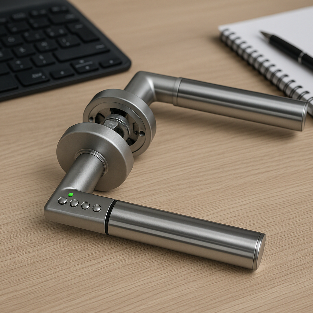 Installez Code Handle pour sécuriser vos bureaux, salles privées ou zones sensibles grâce à un code PIN