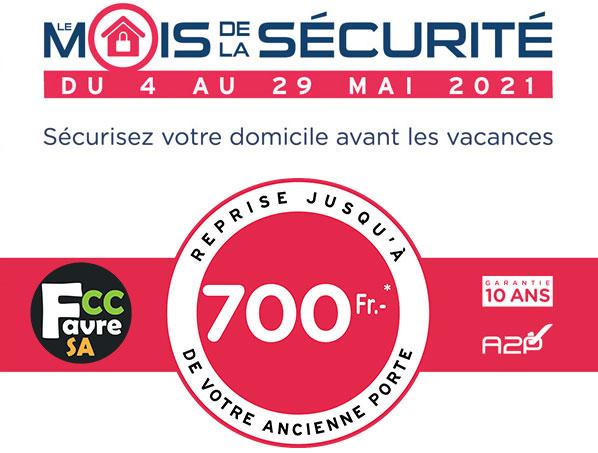 Mois de la sécurité 2021