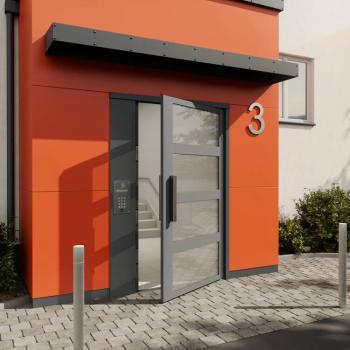 Porte de Hall Vitrée Picard Estura Evolution : Sécurité Anti-Vandalisme et Accessibilité pour Vos Immeubles