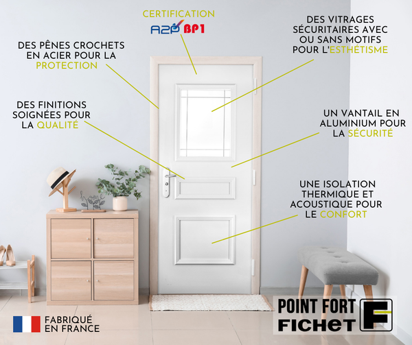 Vous rêvez d’une porte de maison esthétique, isolante, sécuritaire et certifiée ?