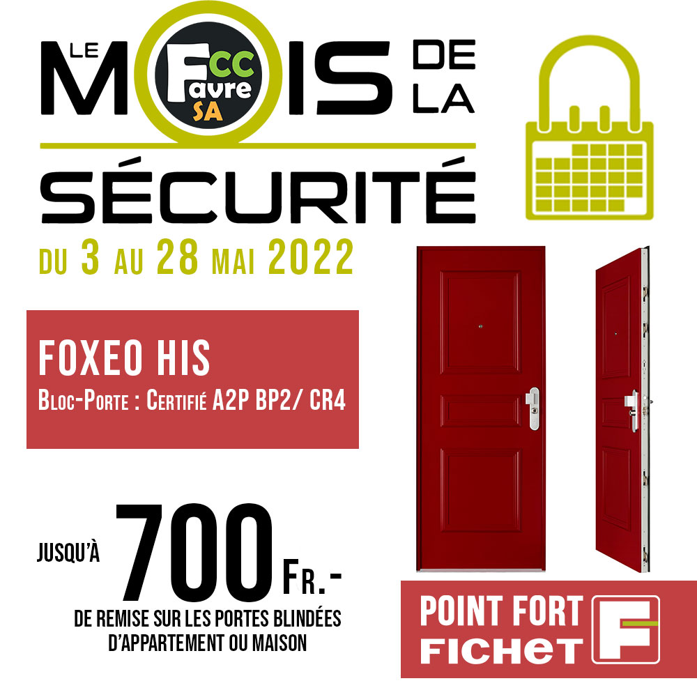 Mois de la sécurité mai 2022