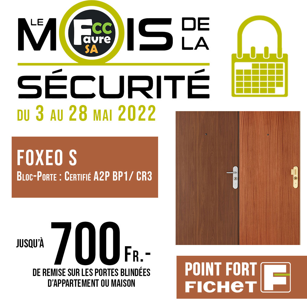 Mois de la sécurité mai 2022