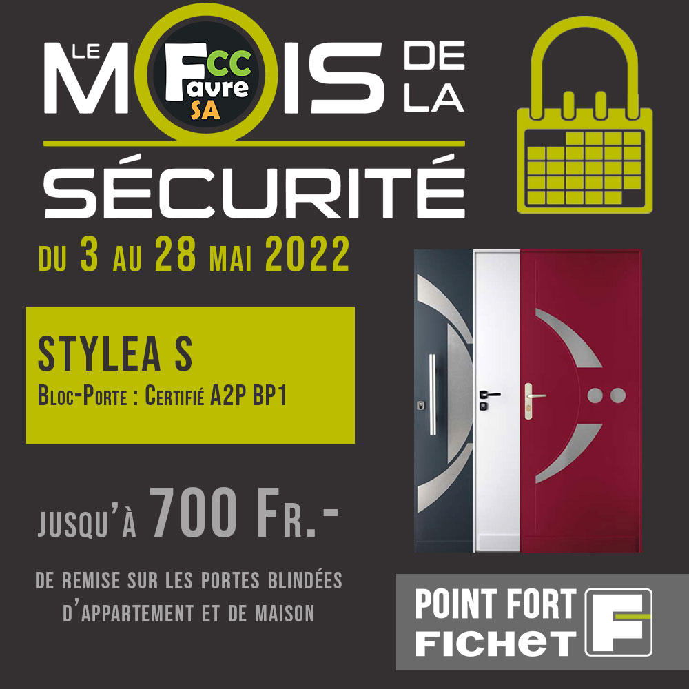 Mois de la sécurité mai 2022