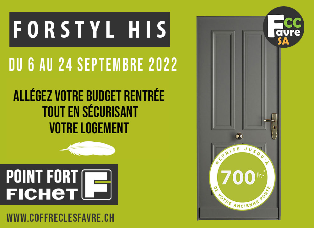 Offre Septembre 2022